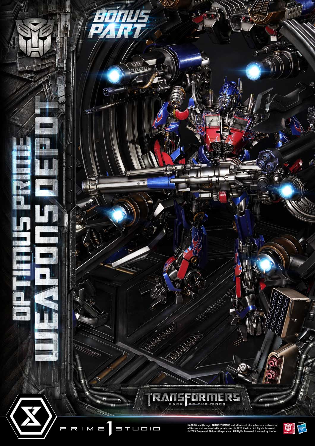 Museum Masterline Transformers: Dark of the Moon (Film) Optimus Prime Weapons Depot