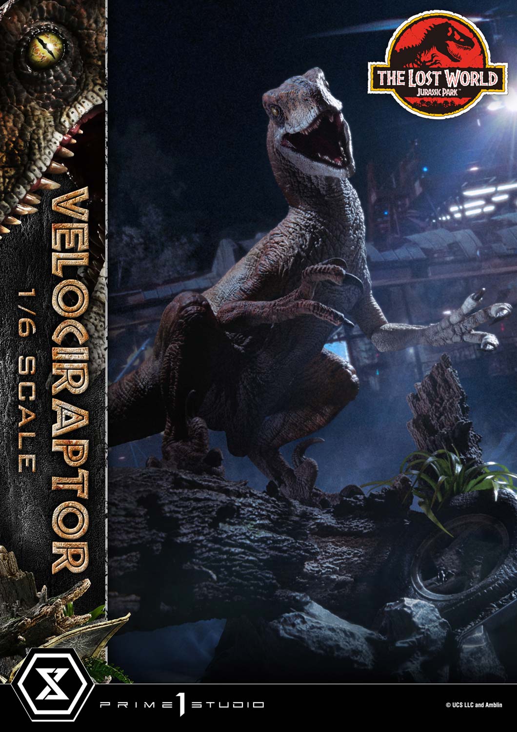 Legacy Museum Collection The Lost World: Jurassic Park (Film) Velociraptor Bonus Version 1/6 Scale