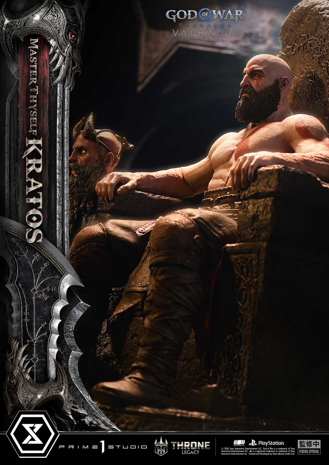 Throne Legacy God of War: Ragnarok Master Thyself Kratos Bonus Version