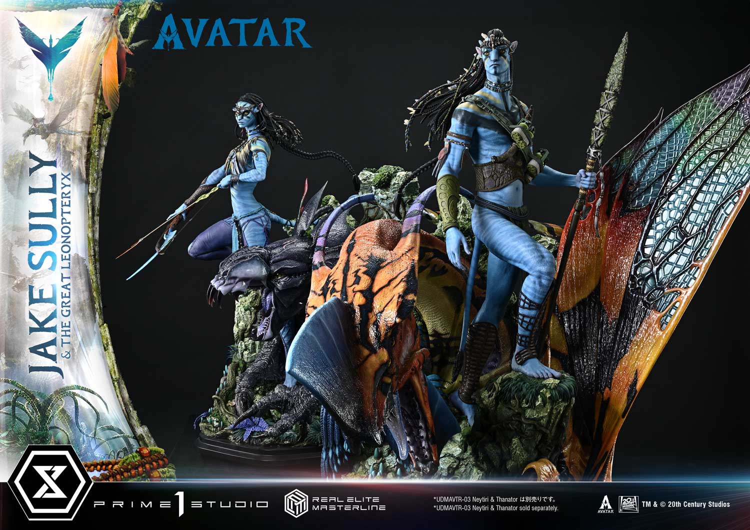 Real Elite Masterline Avatar (Film) Jake Sully & The Great Leonopteryx Avatar Legacy Collection
