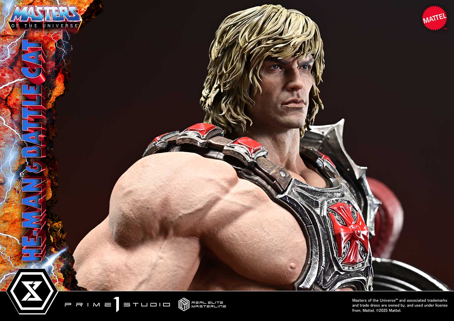 Real Elite Masterline Masters of the Universe He-Man & Battle Cat