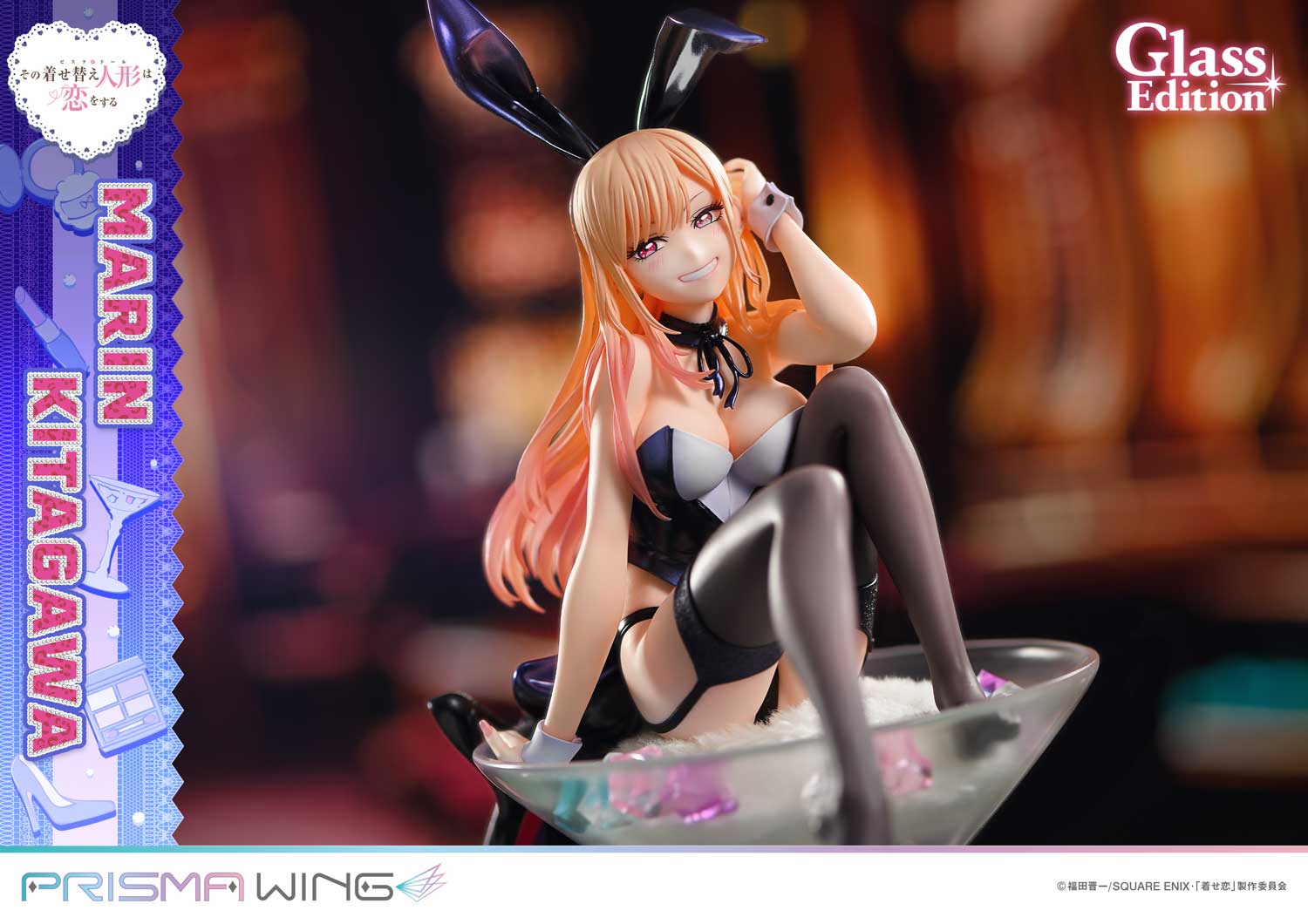 PRISMA WING TV animation My Dress-Up Darling Marin Kitagawa Glass Edition 1/7 Scale Pre-Painted Figure