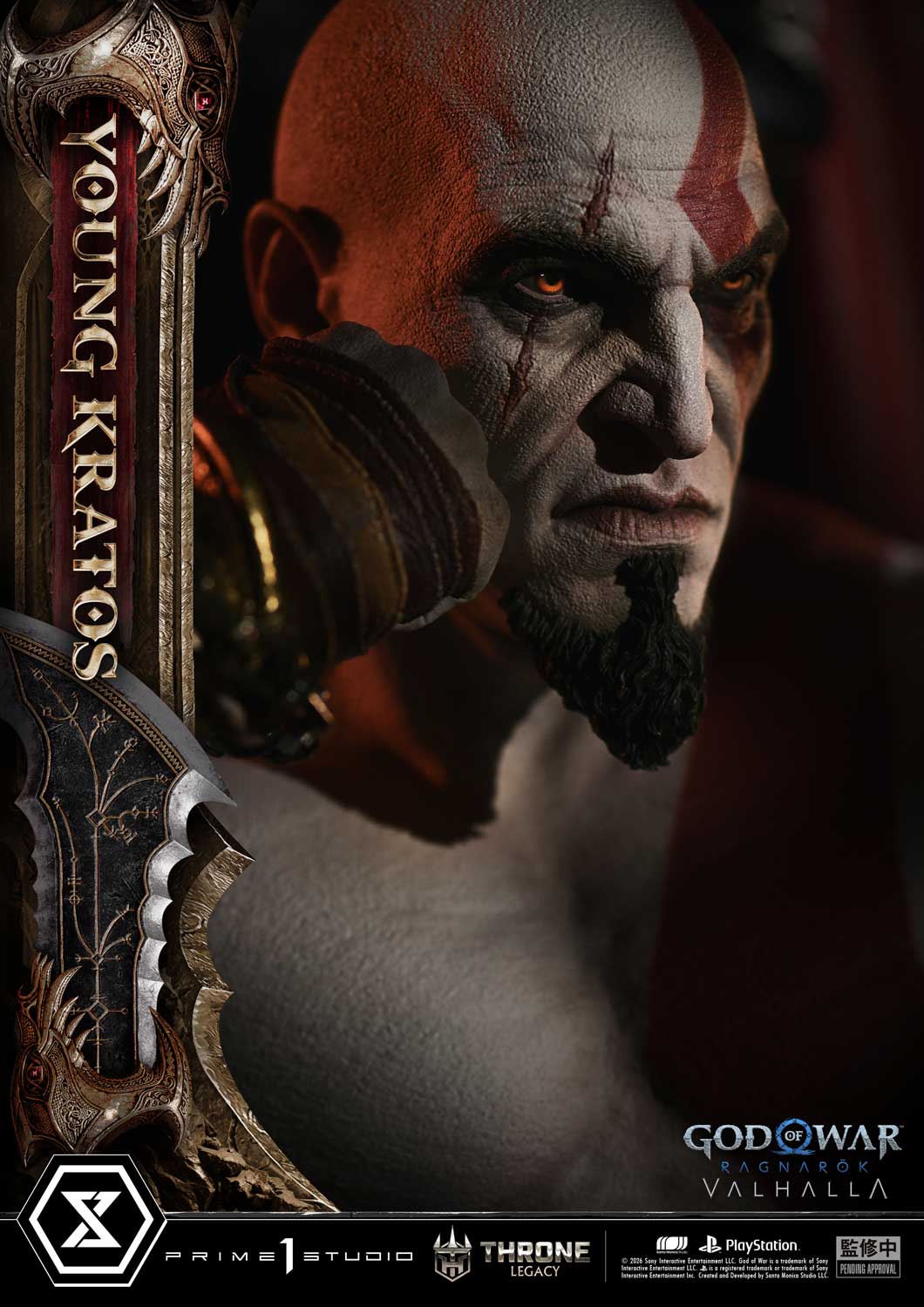 Throne Legacy God of War: Ragnarok Young Kratos