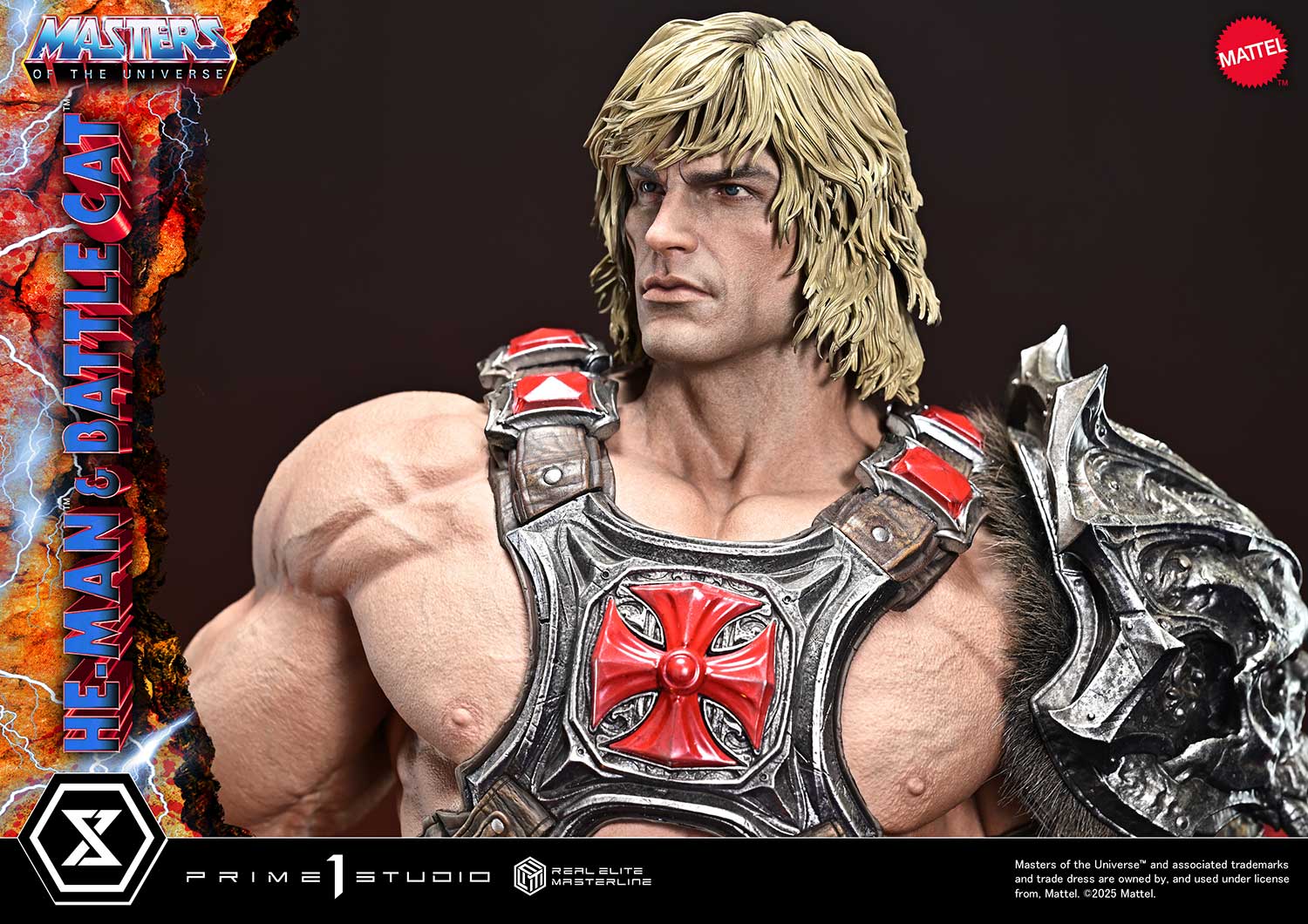 Real Elite Masterline Masters of the Universe He-Man & Battle Cat
