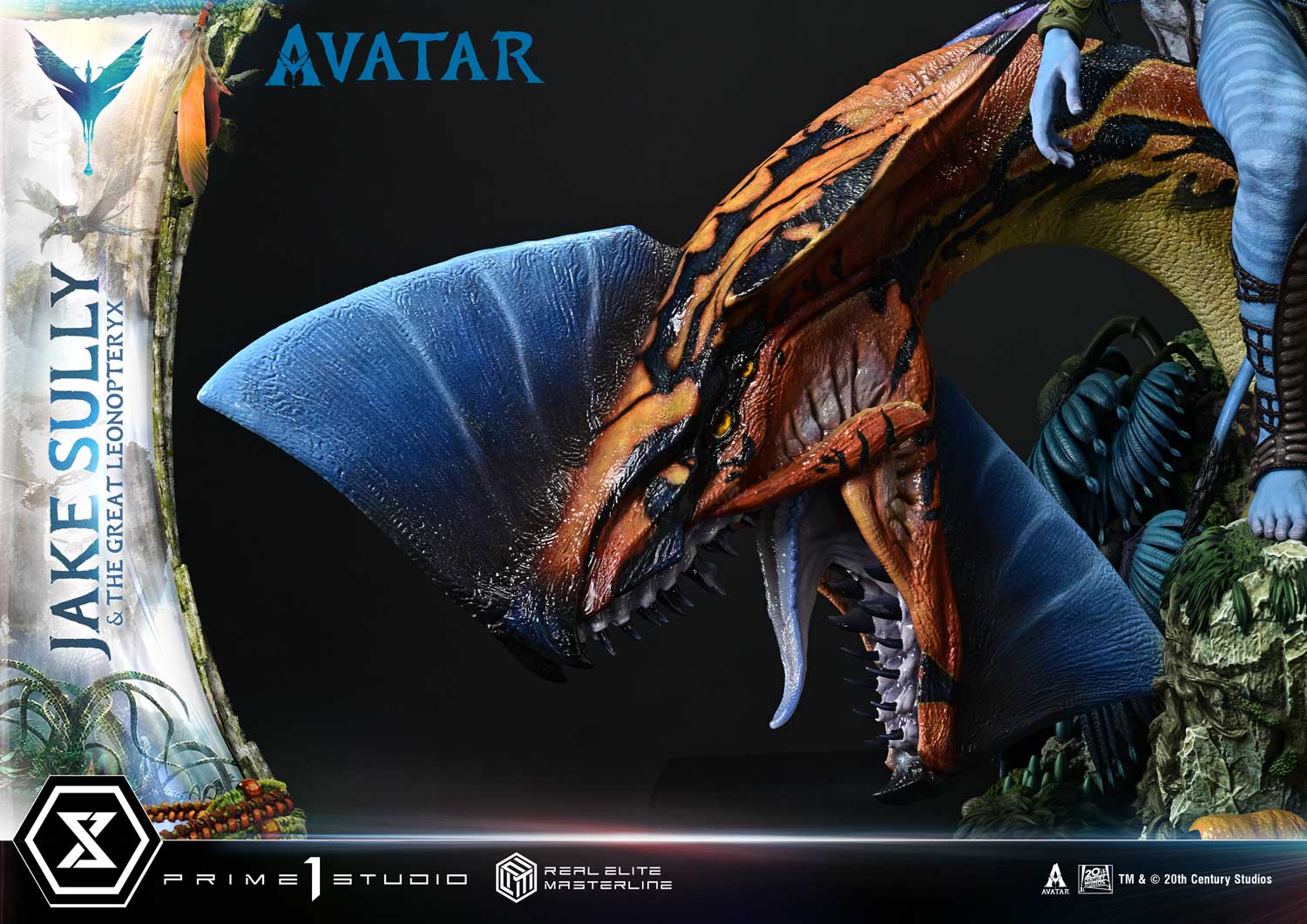 Real Elite Masterline Avatar (Film) Jake Sully & The Great Leonopteryx Avatar Legacy Collection