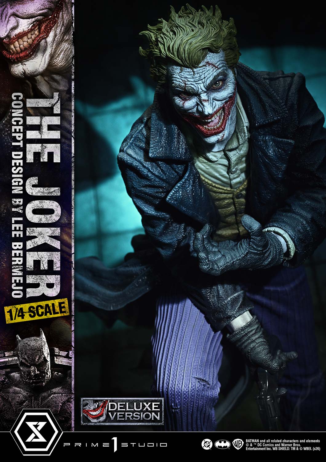 (PRE-ORDER) Ultimate Premium Masterline Batman (Comics) The Joker (Concept Design by Lee Bermejo) DX Bonus Version