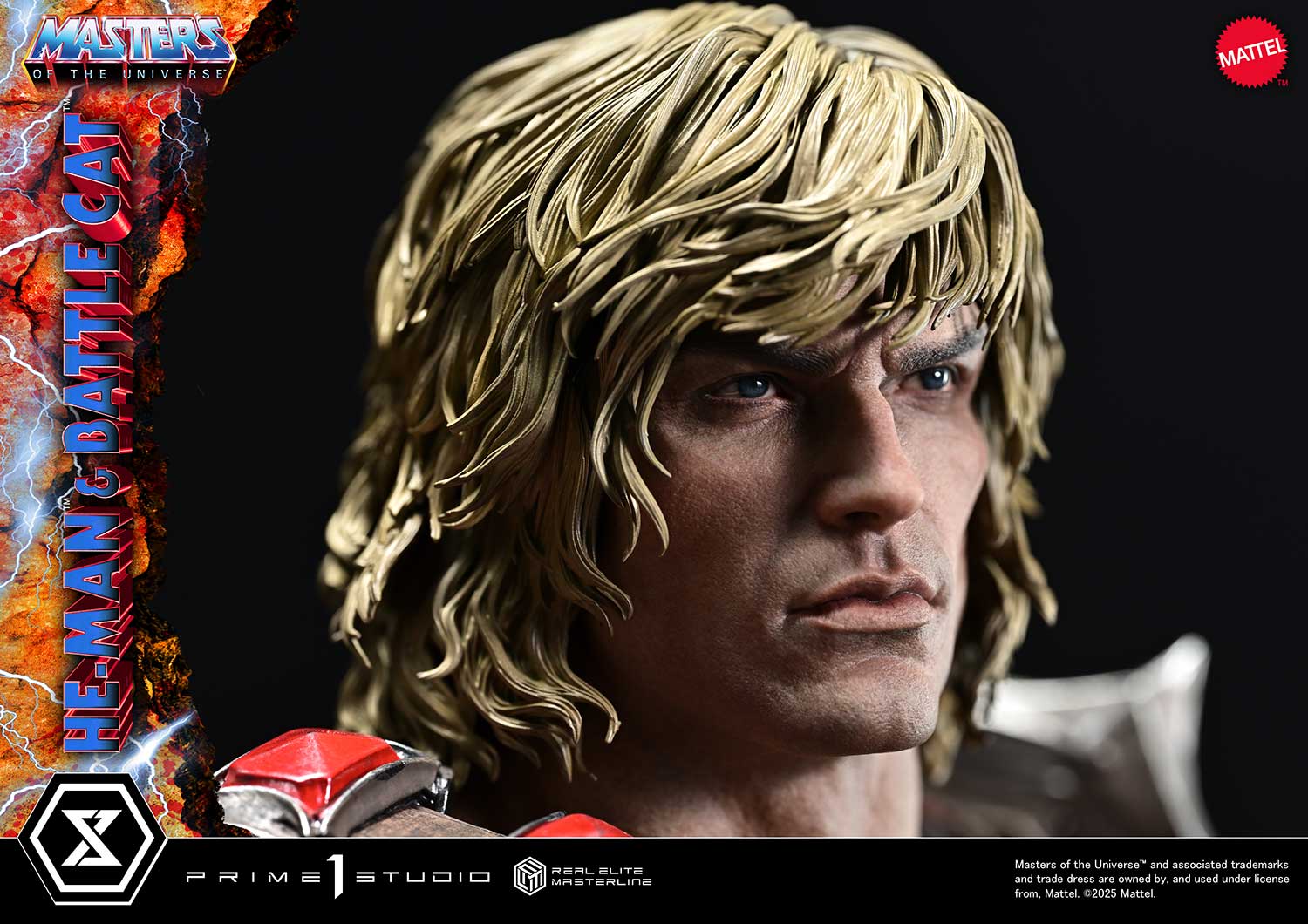 Real Elite Masterline Masters of the Universe He-Man & Battle Cat