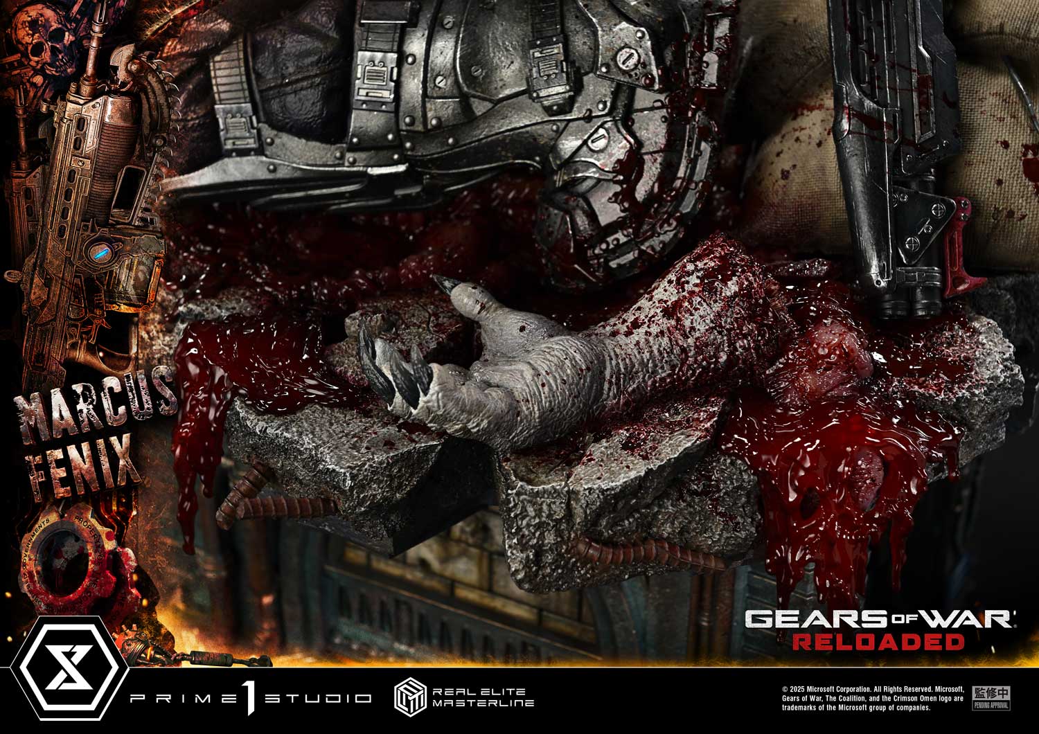 Real Elite Masterline Gears of War: Reloaded Marcus Fenix