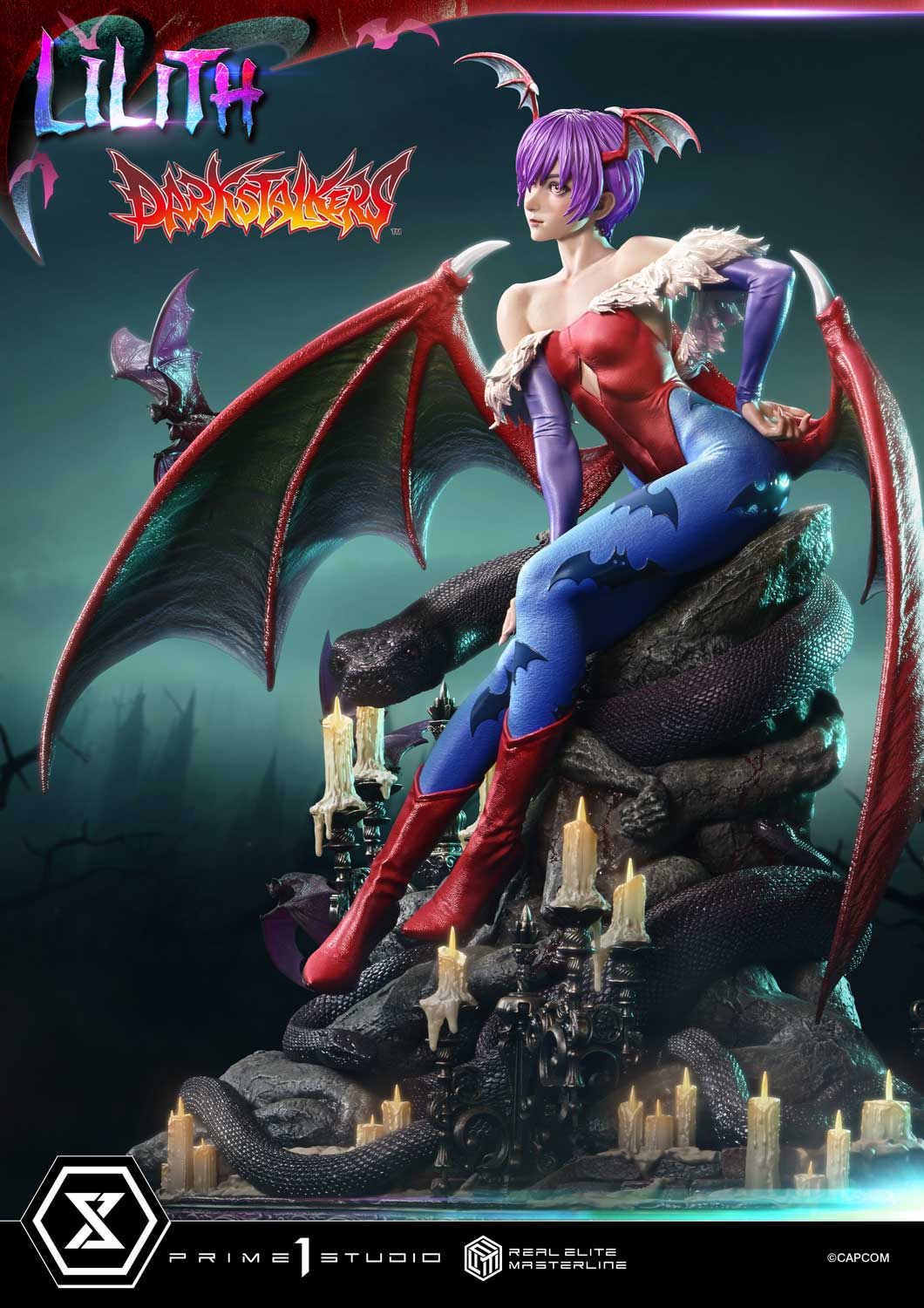 Real Elite Masterline Darkstalkers Lilith