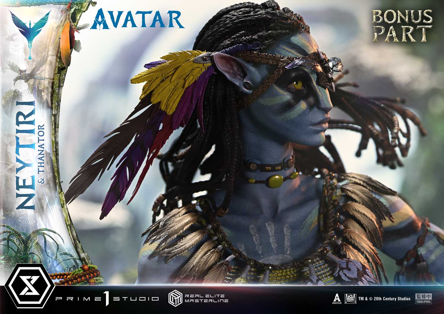 Real Elite Masterline Avatar (Film) Neytiri & Thanator Avatar Legacy Collection DX Bonus Version