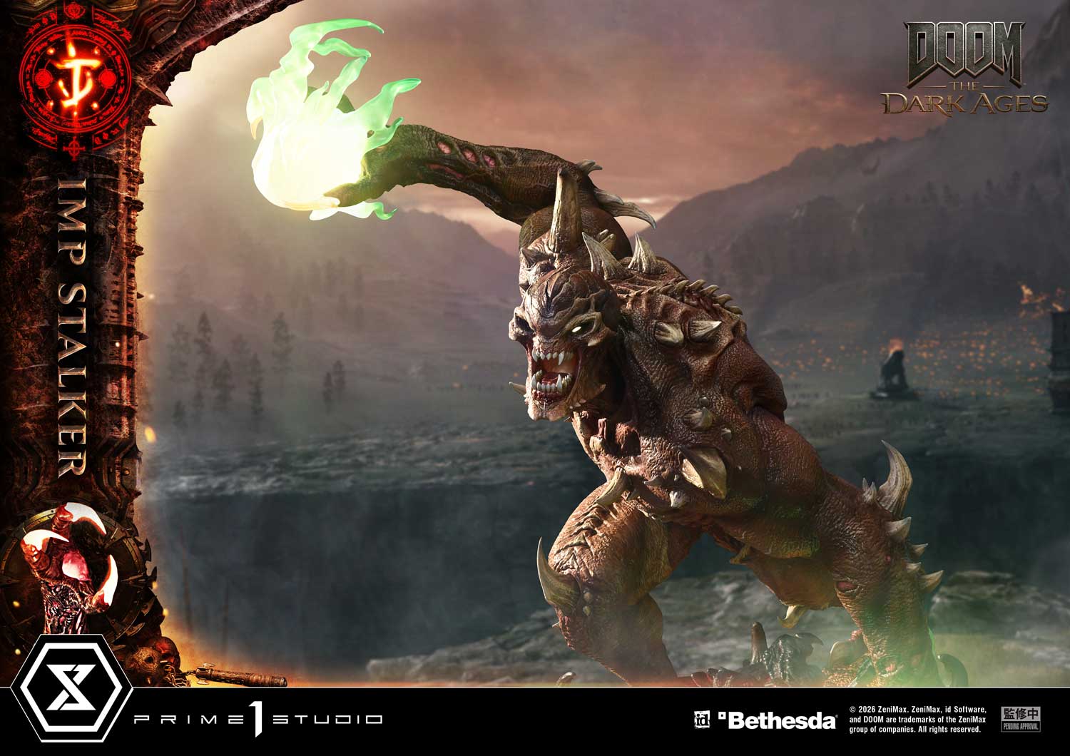 Ultimate Premium Masterline DOOM: The Dark Ages Imp Stalker