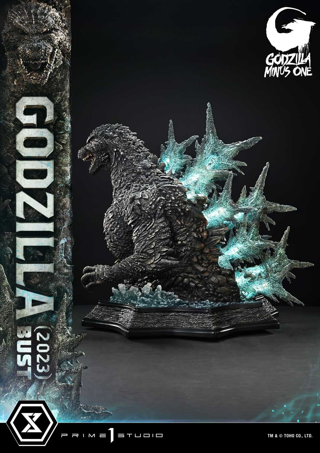 Life Size Bust GODZILLA MINUS ONE (Film) Godzilla (2023) Bonus Version
