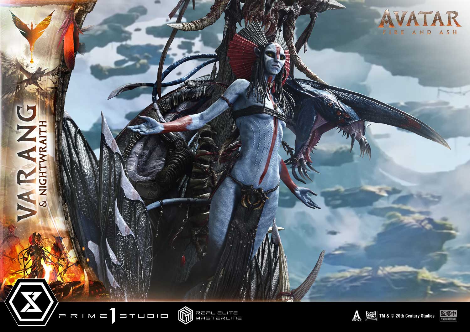 Real Elite Masterline Avatar: Fire and Ash (Film) Varang & Nightwraith Avatar Legacy Collection Bonus Version