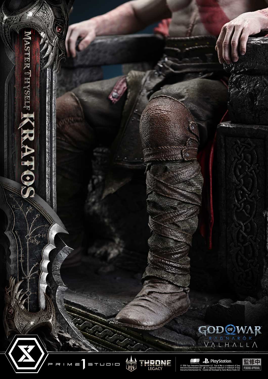 Throne Legacy God of War: Ragnarok Master Thyself Kratos Bonus Version
