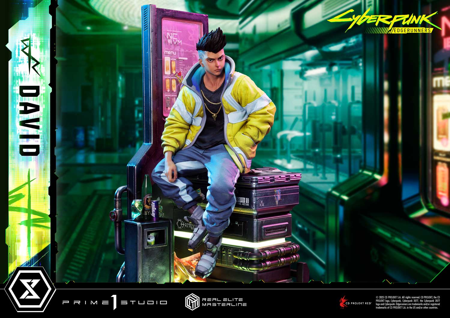 Real Elite Masterline Cyberpunk: Edgerunners David