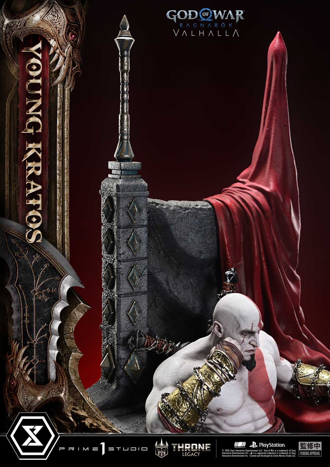 Throne Legacy God of War: Ragnarok Young Kratos Bonus Version