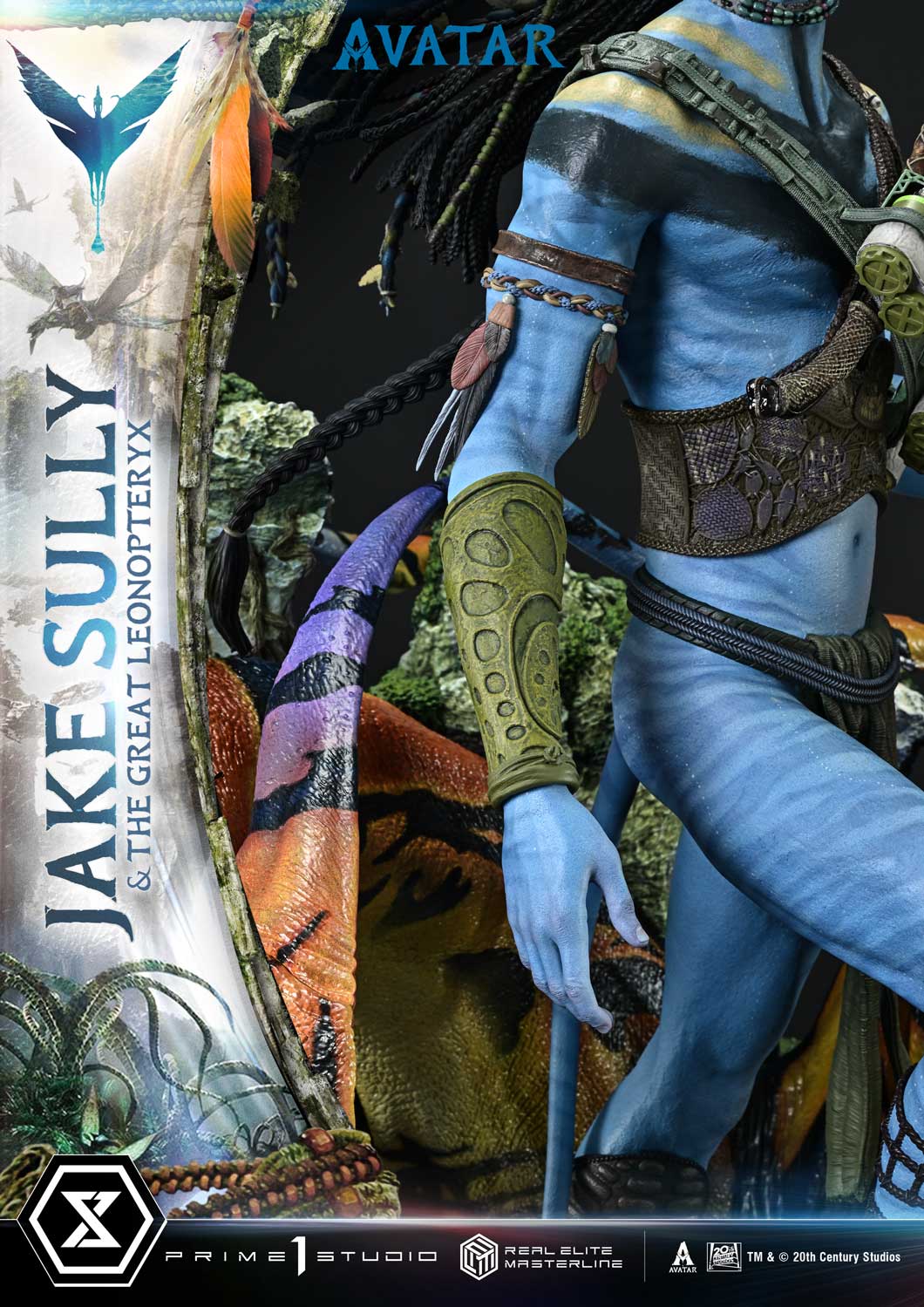 Real Elite Masterline Avatar (Film) Jake Sully & The Great Leonopteryx Avatar Legacy Collection