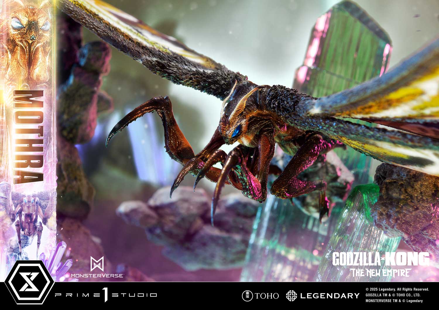 Ultimate Diorama Masterline Godzilla x Kong: The New Empire (Film) Mothra Bonus Version