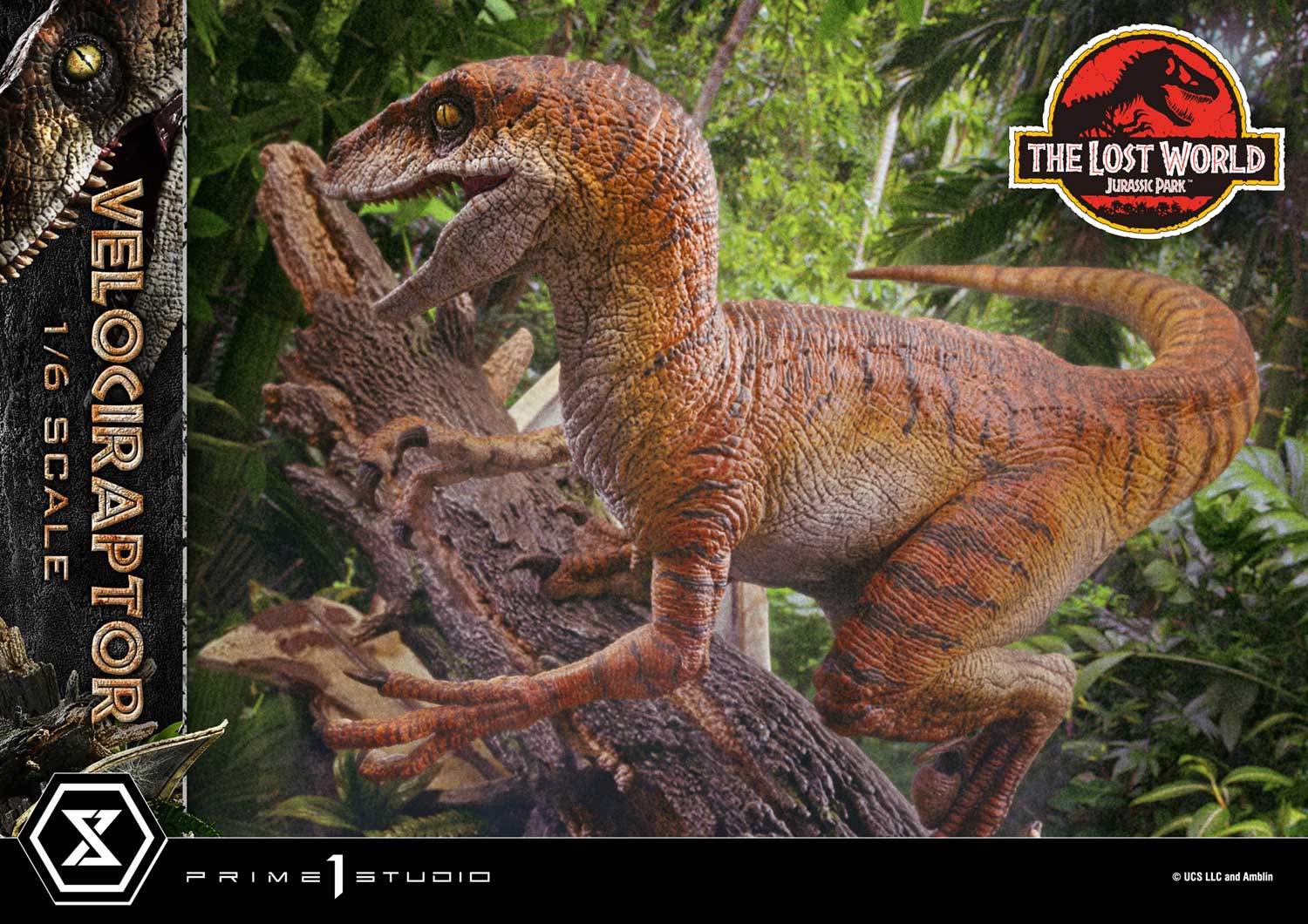 Legacy Museum Collection The Lost World: Jurassic Park (Film) Velociraptor 1/6 Scale