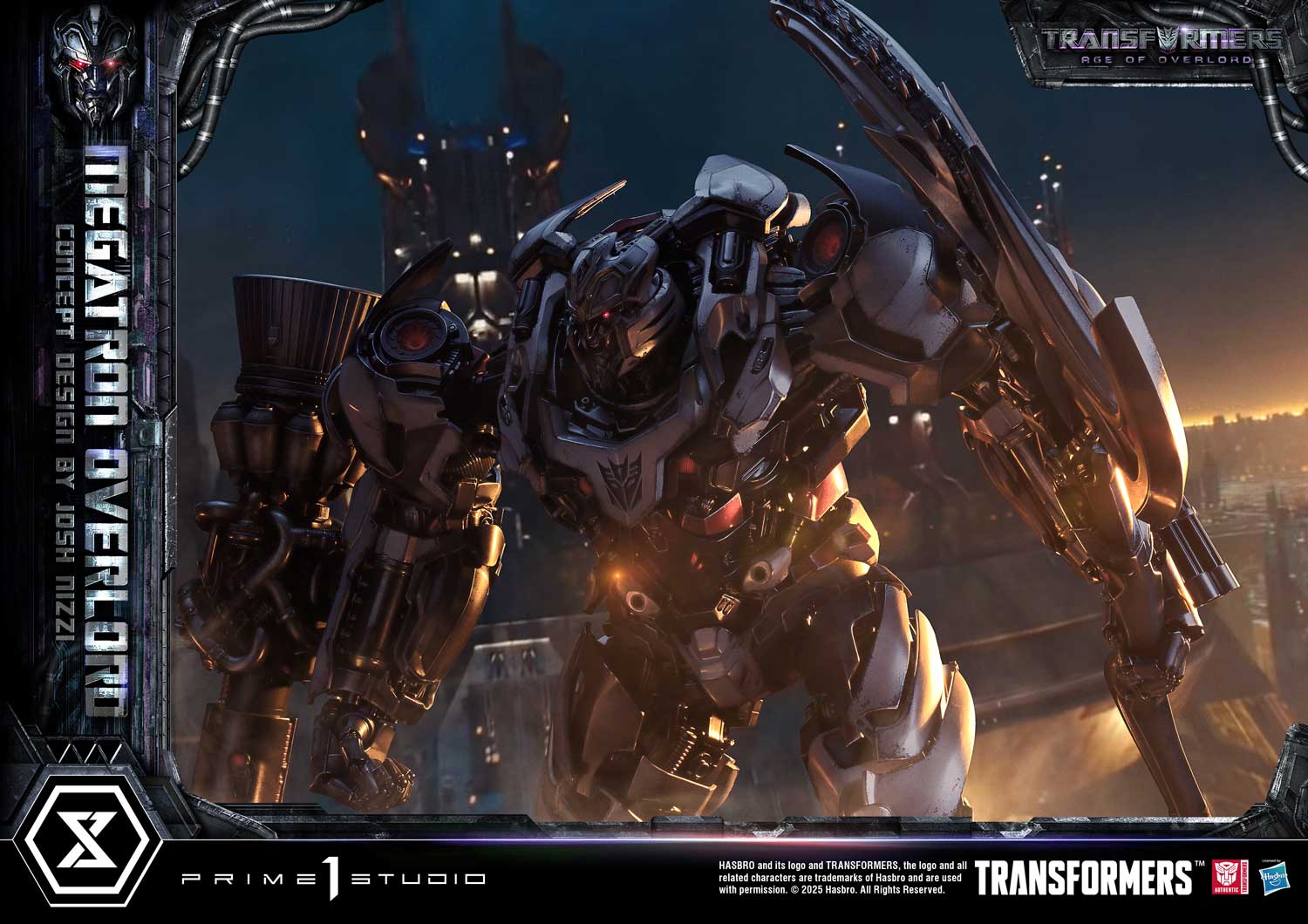 Museum Masterline Transformers Generations I Megatron Overlord (Design by Josh Nizzi)