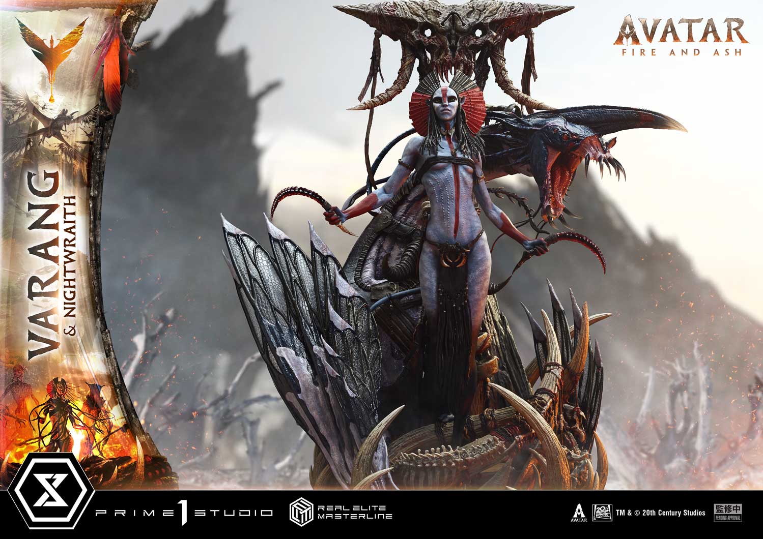 Real Elite Masterline Avatar: Fire and Ash (Film) Varang & Nightwraith Avatar Legacy Collection Bonus Version