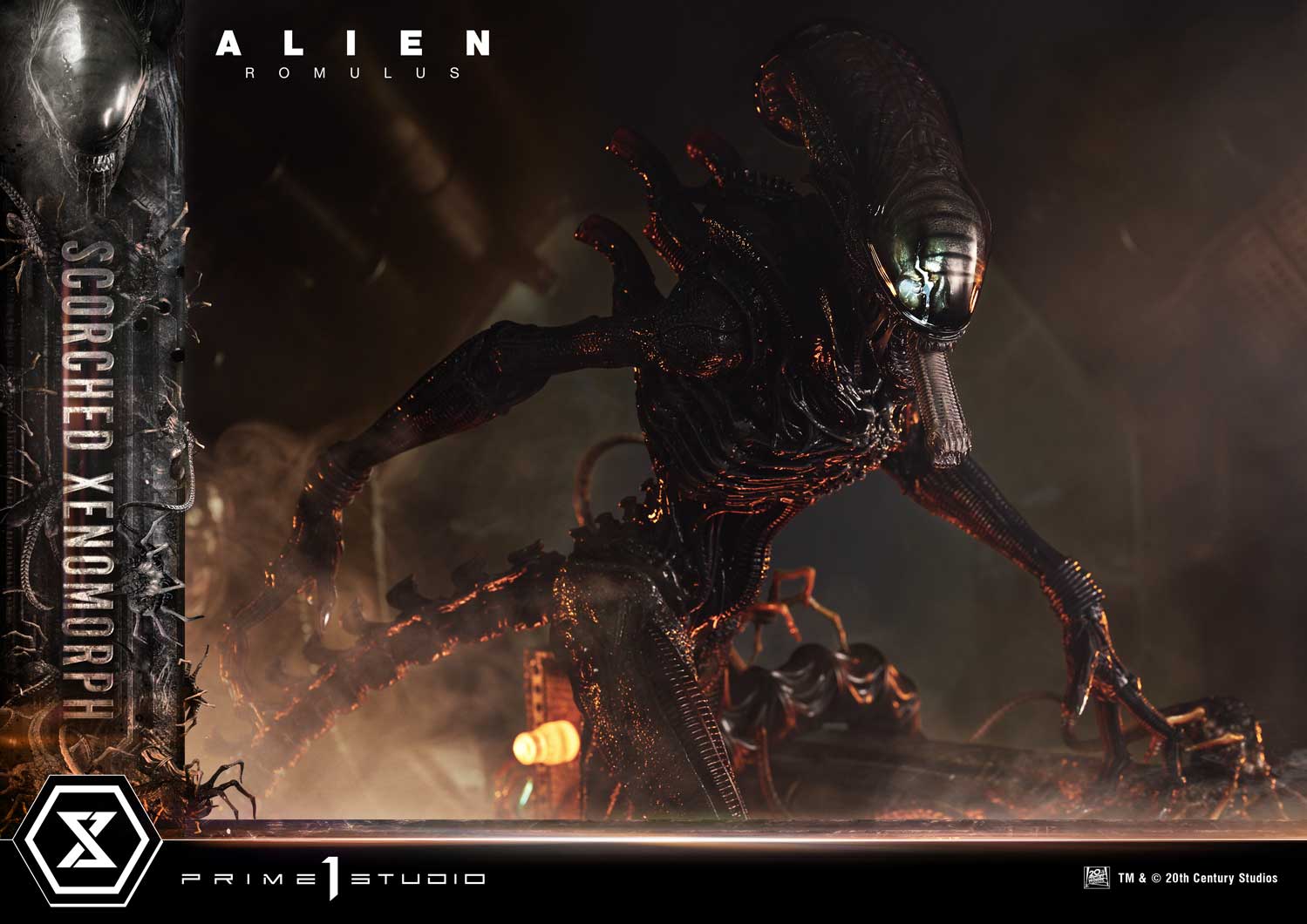 Museum Masterline XL Alien: Romulus Scorched Xenomorph