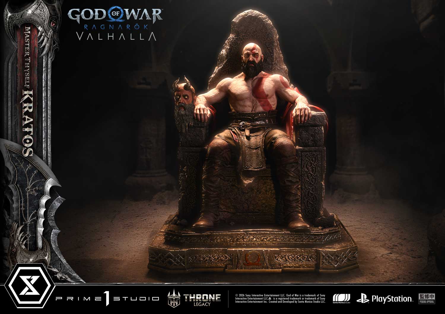Throne Legacy God of War: Ragnarok Master Thyself Kratos Bonus Version