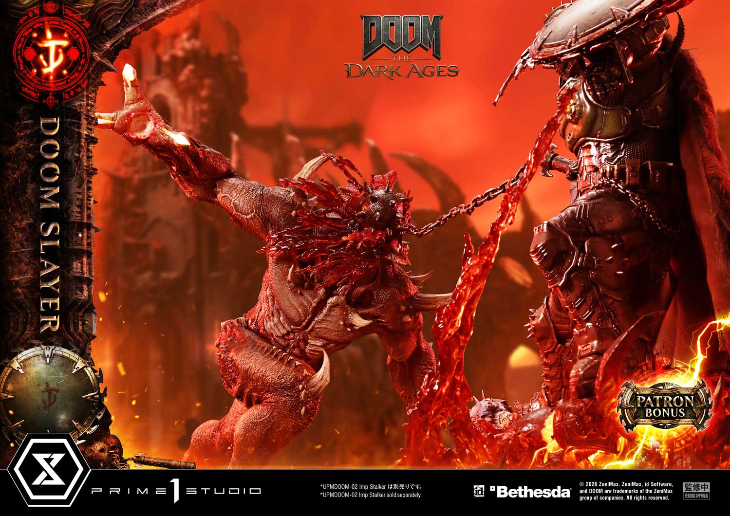 Ultimate Premium Masterline DOOM: The Dark Ages DOOM Slayer Deluxe Version