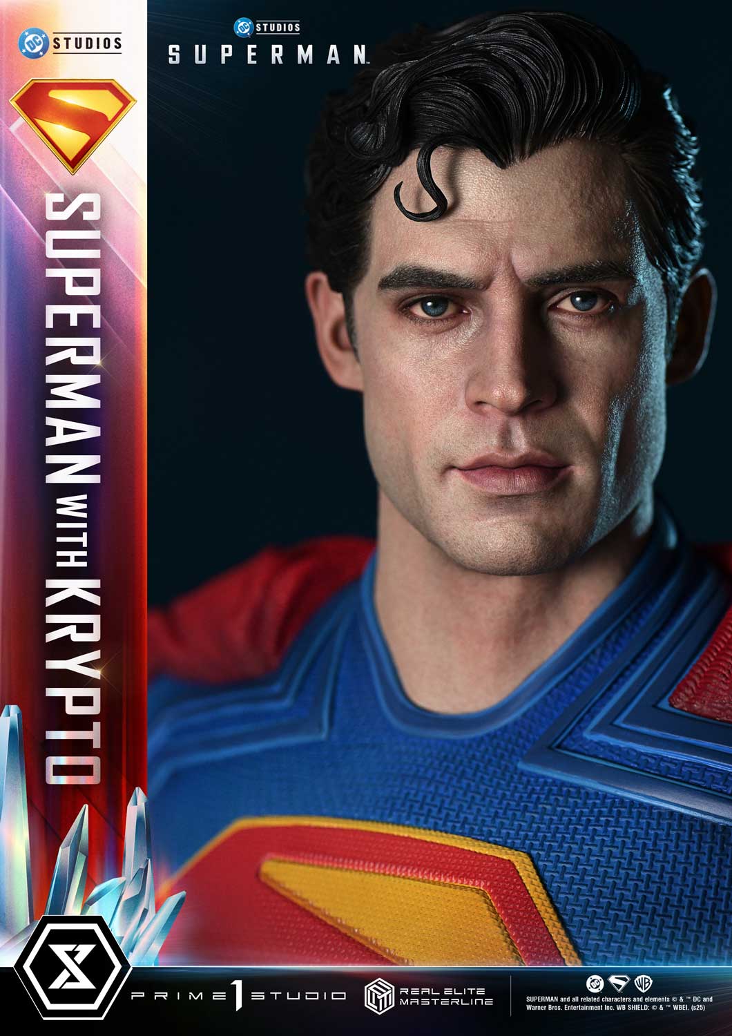 Real Elite Masterline Superman (2025 Film) Superman with Krypto Bonus Version