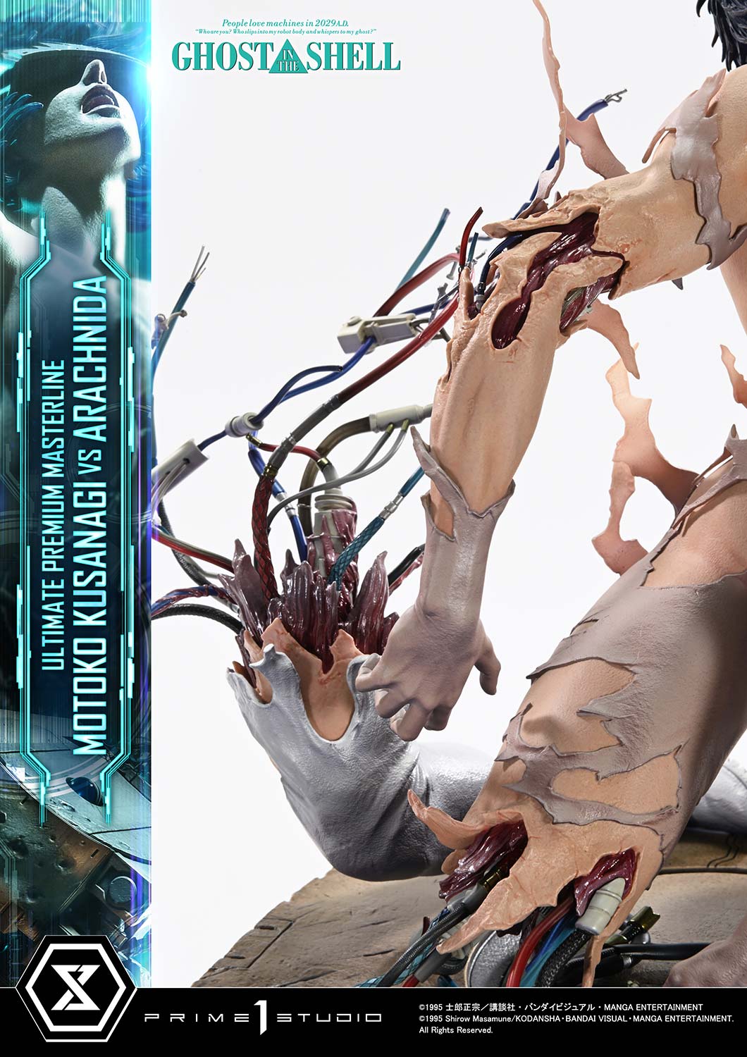 Ultimate Premium Masterline GHOST IN THE SHELL Motoko Kusanagi VS Arachnida