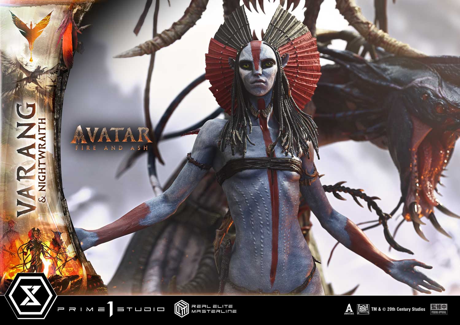 Real Elite Masterline Avatar: Fire and Ash (Film) Varang & Nightwraith Avatar Legacy Collection Bonus Version