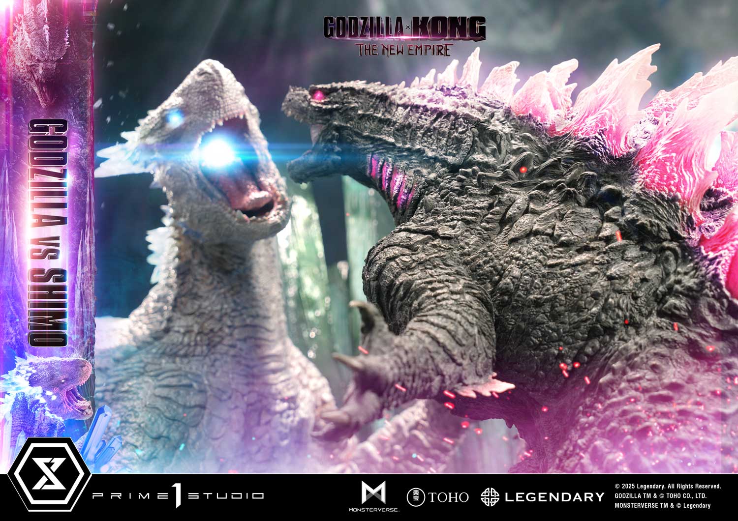 Ultimate Diorama Masterline Godzilla x Kong: The New Empire Godzilla vs Shimo