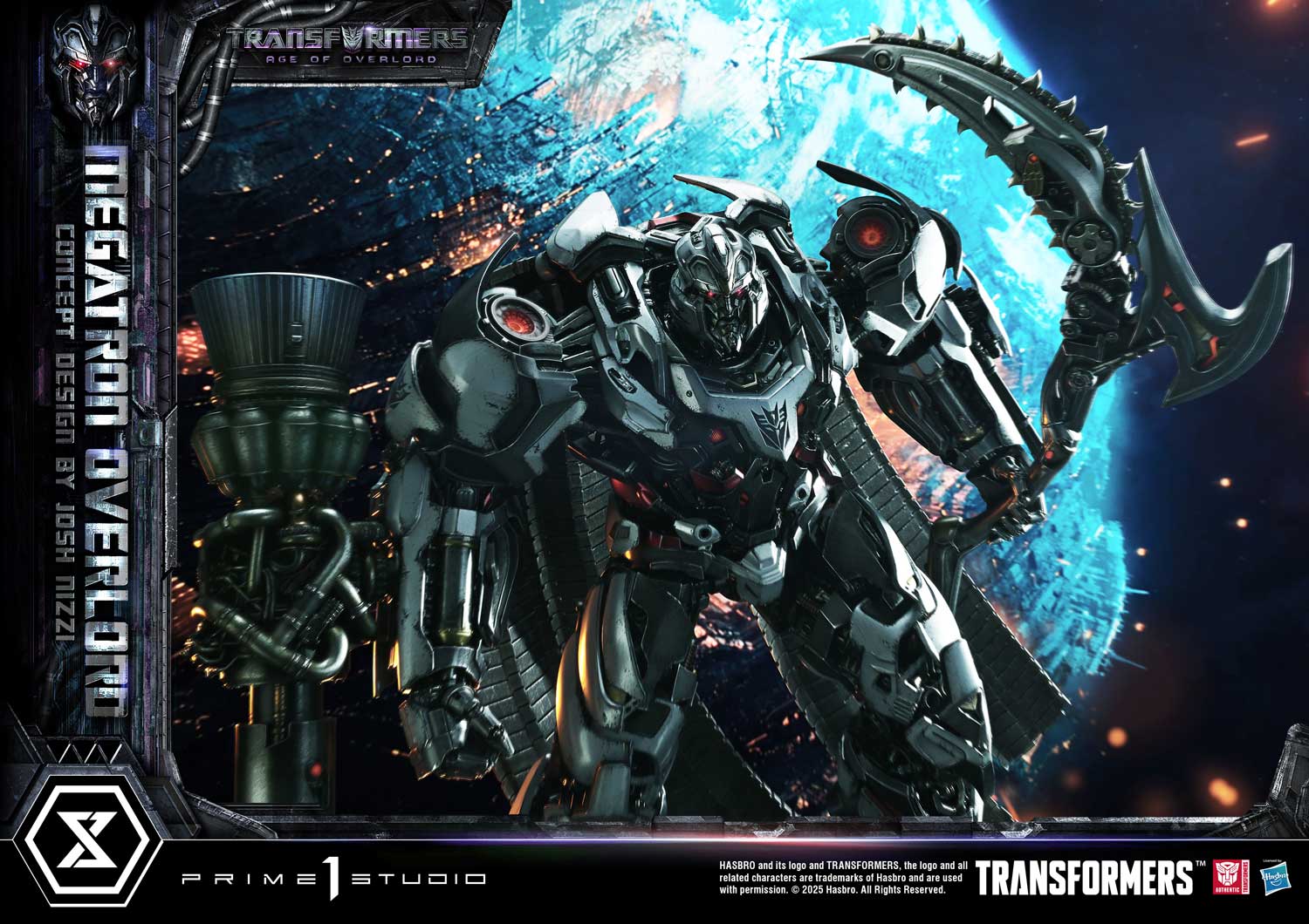 Museum Masterline Transformers Generations I Megatron Overlord (Design by Josh Nizzi)