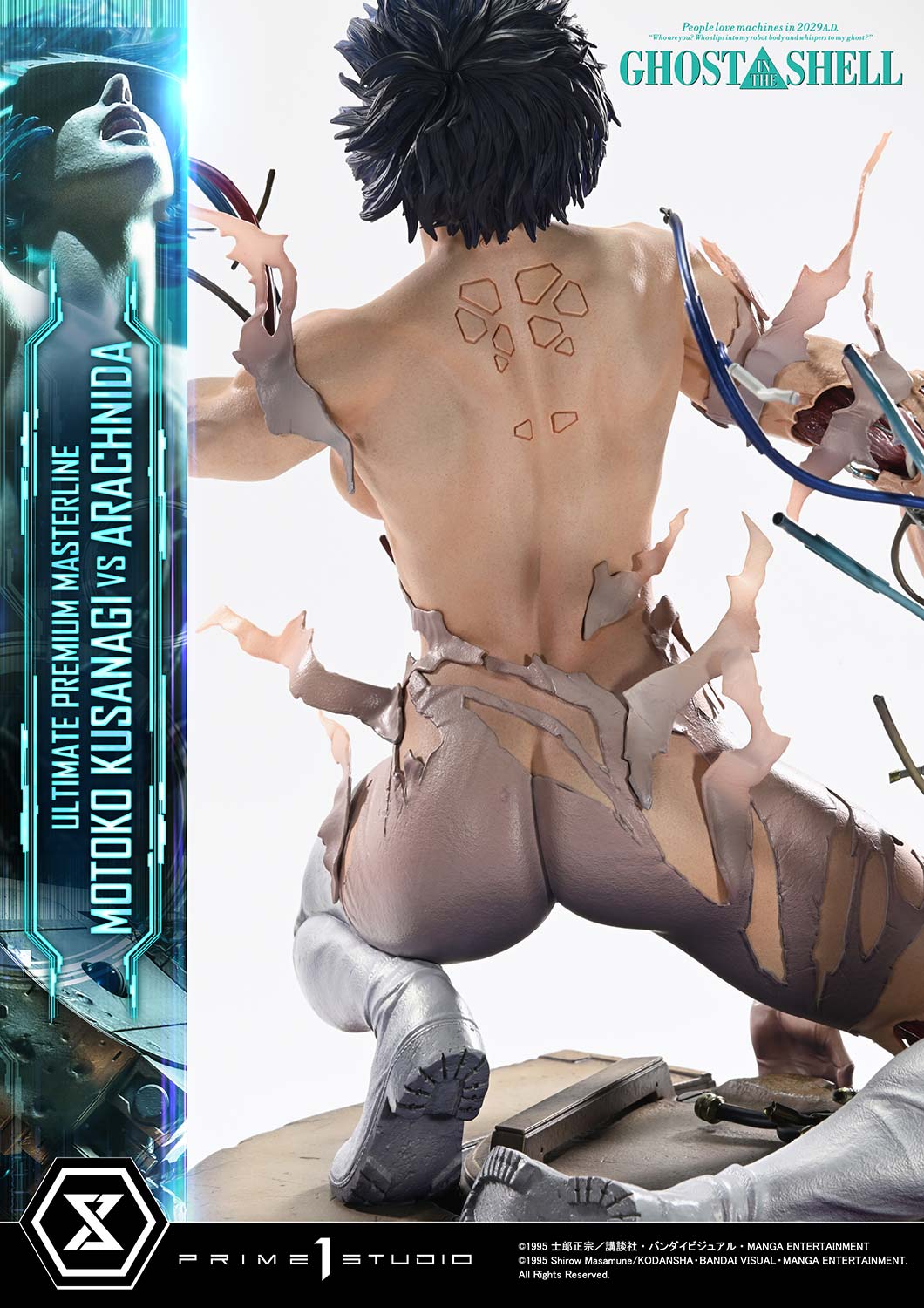 Ultimate Premium Masterline GHOST IN THE SHELL Motoko Kusanagi VS Arachnida Bonus Version
