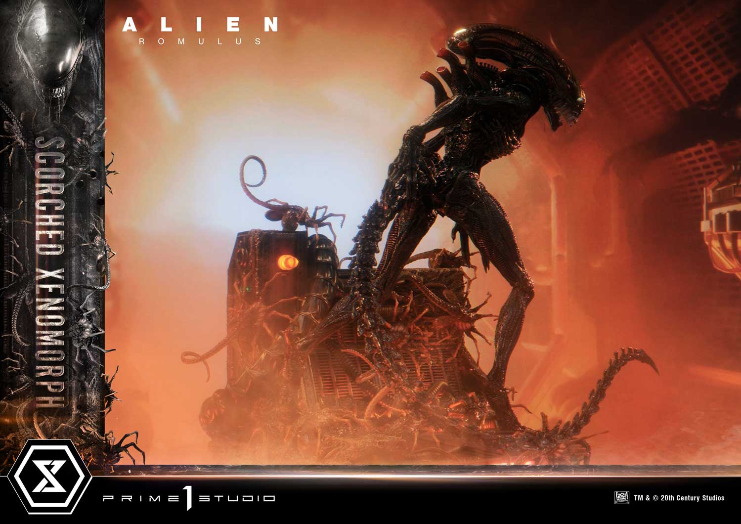Museum Masterline XL Alien: Romulus Scorched Xenomorph