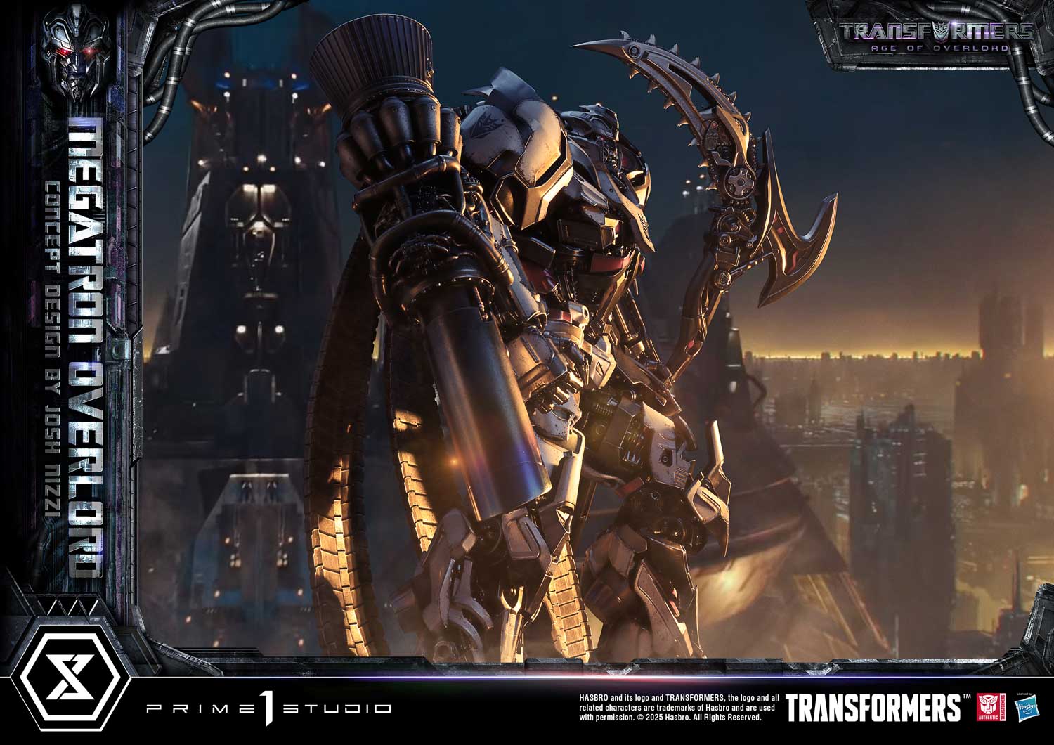 Museum Masterline Transformers Generations I Megatron Overlord (Design by Josh Nizzi)