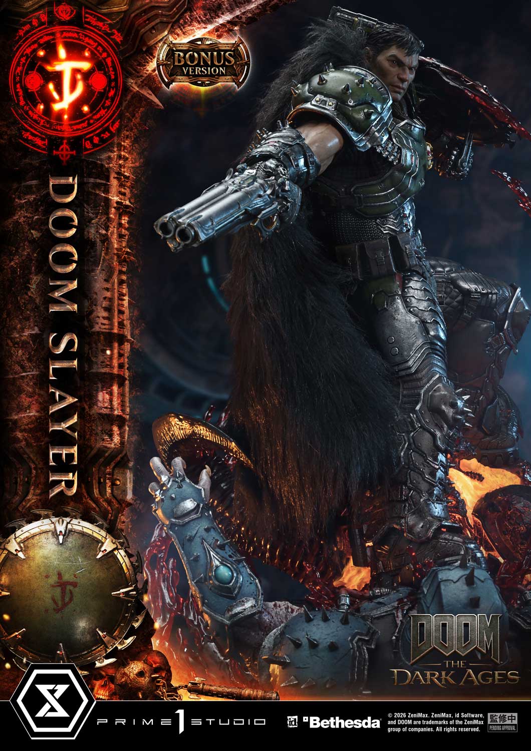 Ultimate Premium Masterline DOOM: The Dark Ages DOOM Slayer Deluxe Version