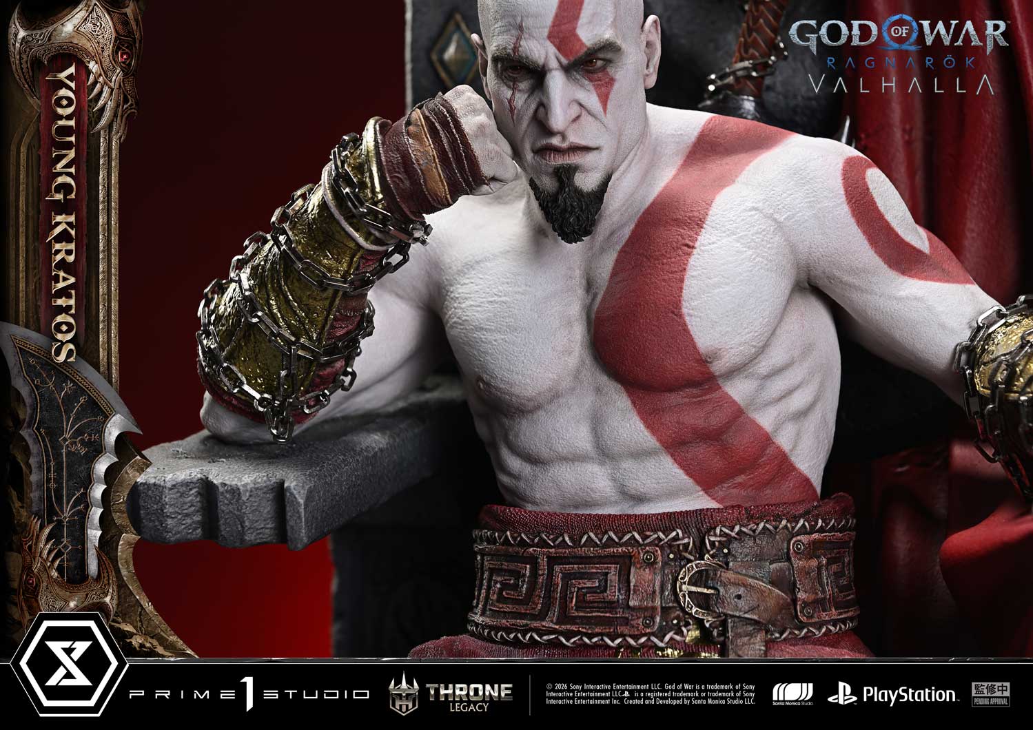 Throne Legacy God of War: Ragnarok Young Kratos Bonus Version