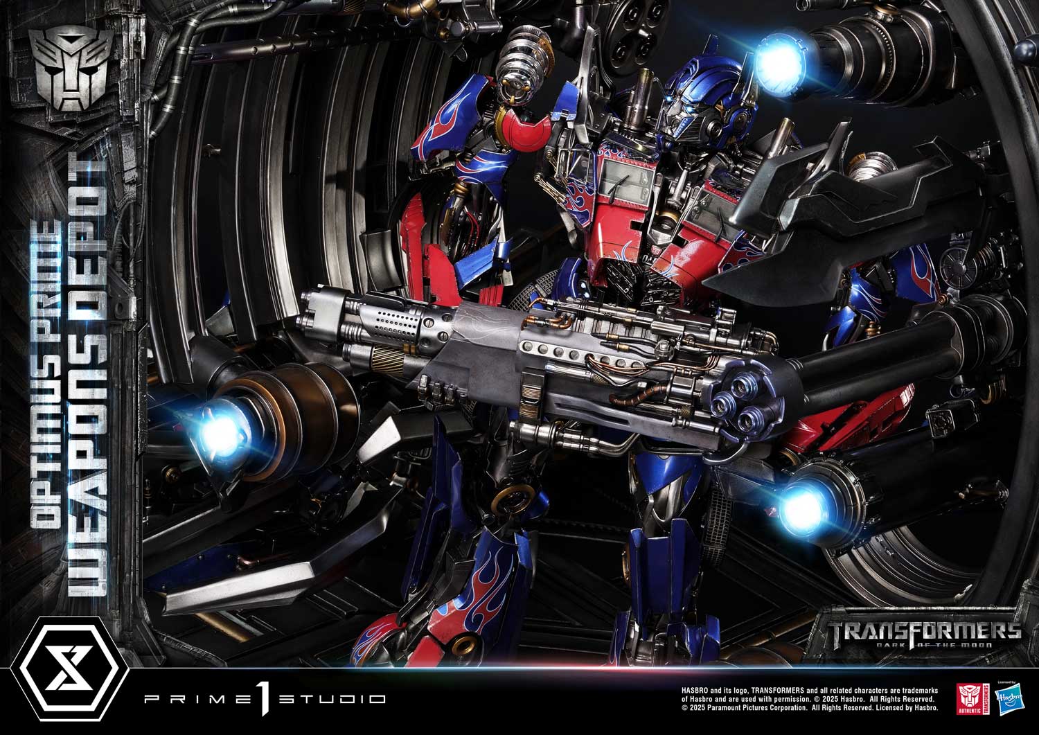 Museum Masterline Transformers: Dark of the Moon (Film) Optimus Prime Weapons Depot