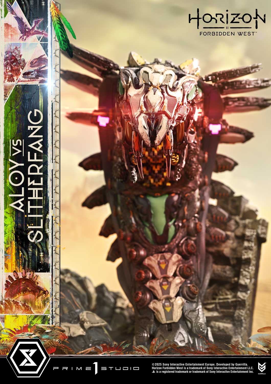 Ultimate Diorama Masterline Horizon Forbidden West Aloy vs. The Slitherfang