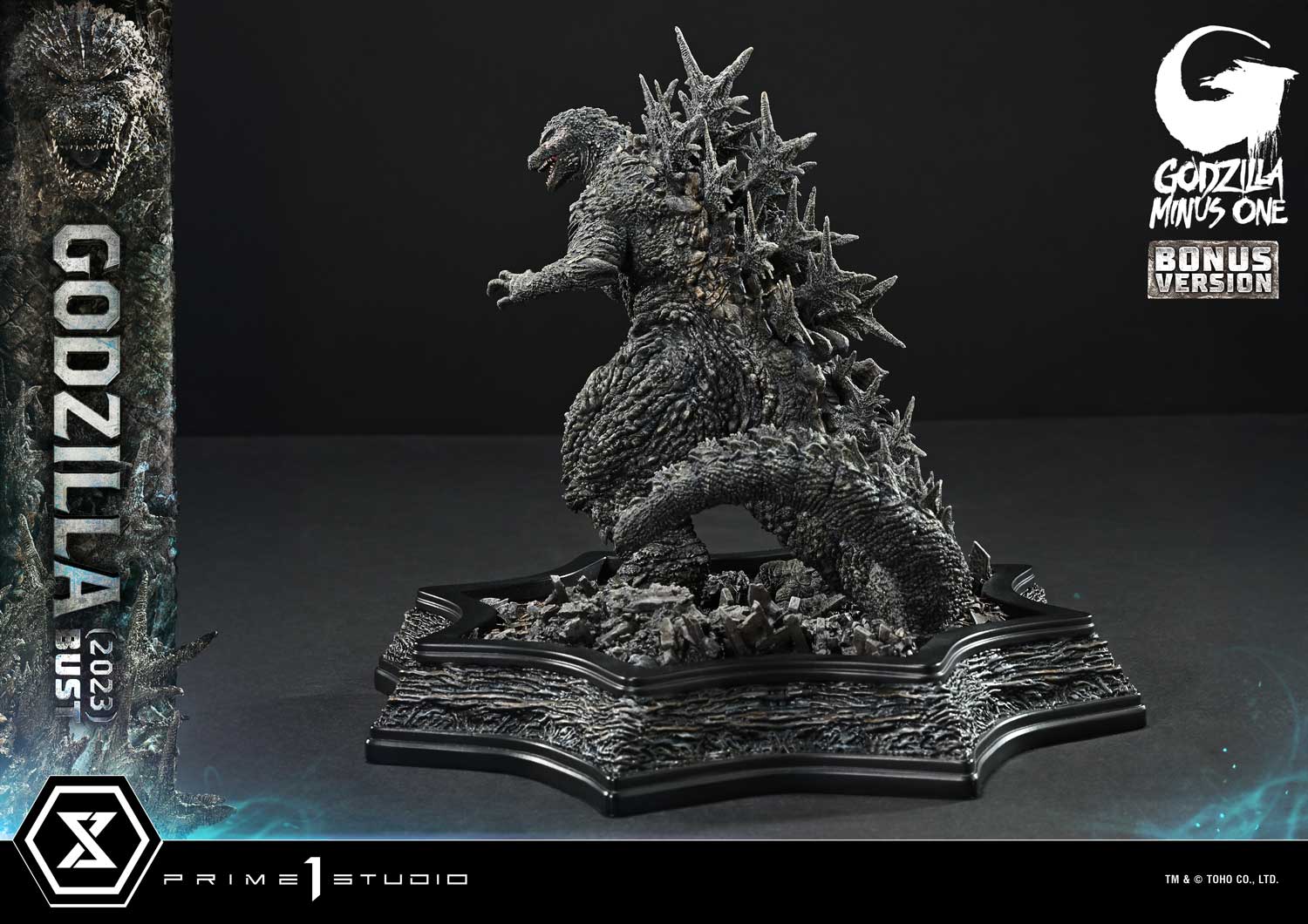 Life Size Bust GODZILLA MINUS ONE (Film) Godzilla (2023) Bonus Version