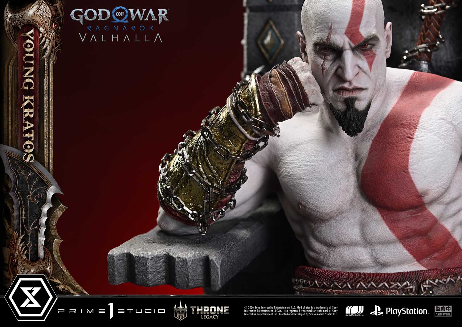 Throne Legacy God of War: Ragnarok Young Kratos Bonus Version