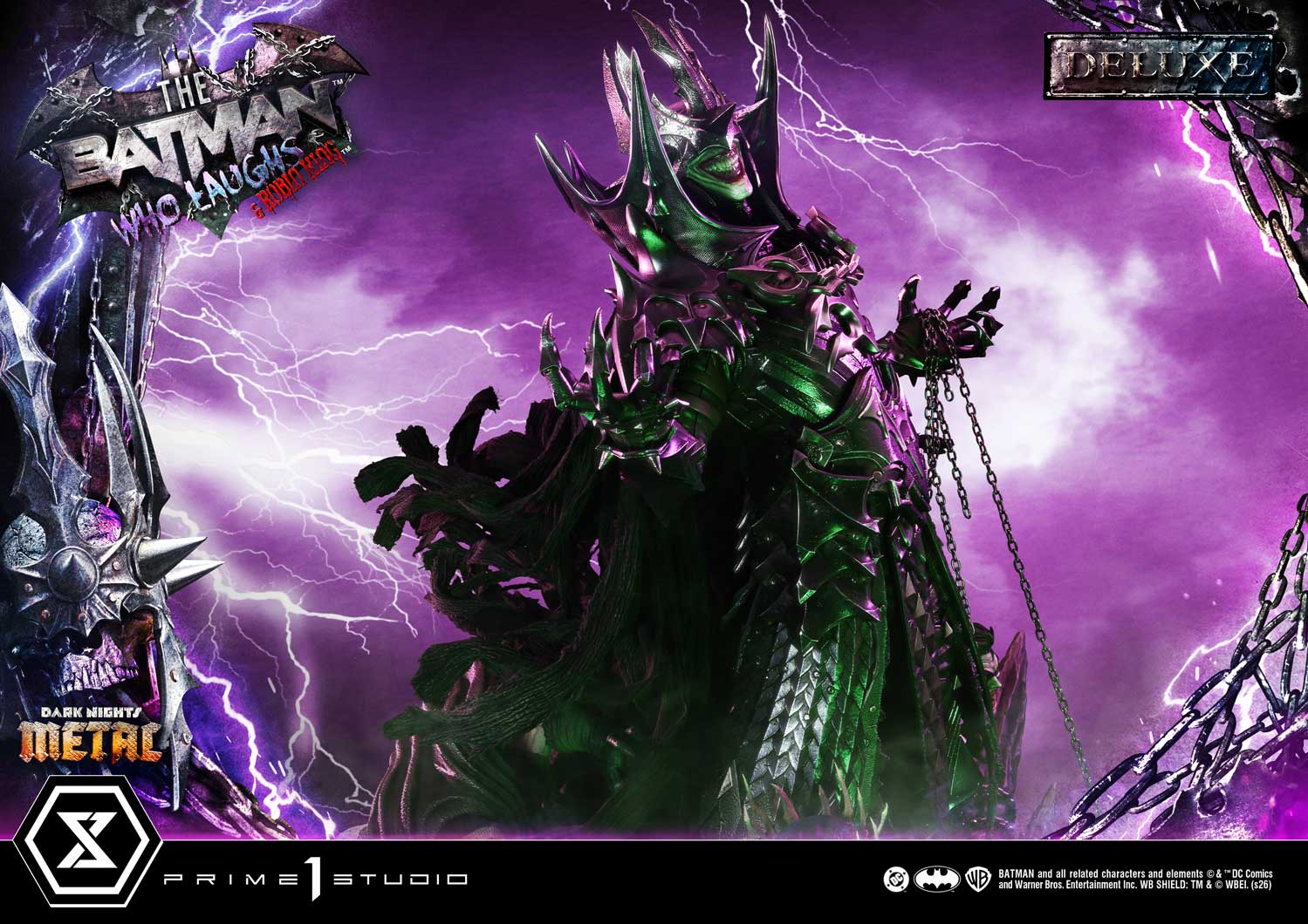 (PRE-ORDER) Museum Masterline Dark Nights: Death Metal The Batman Who Laughs & Robin King DX Bonus