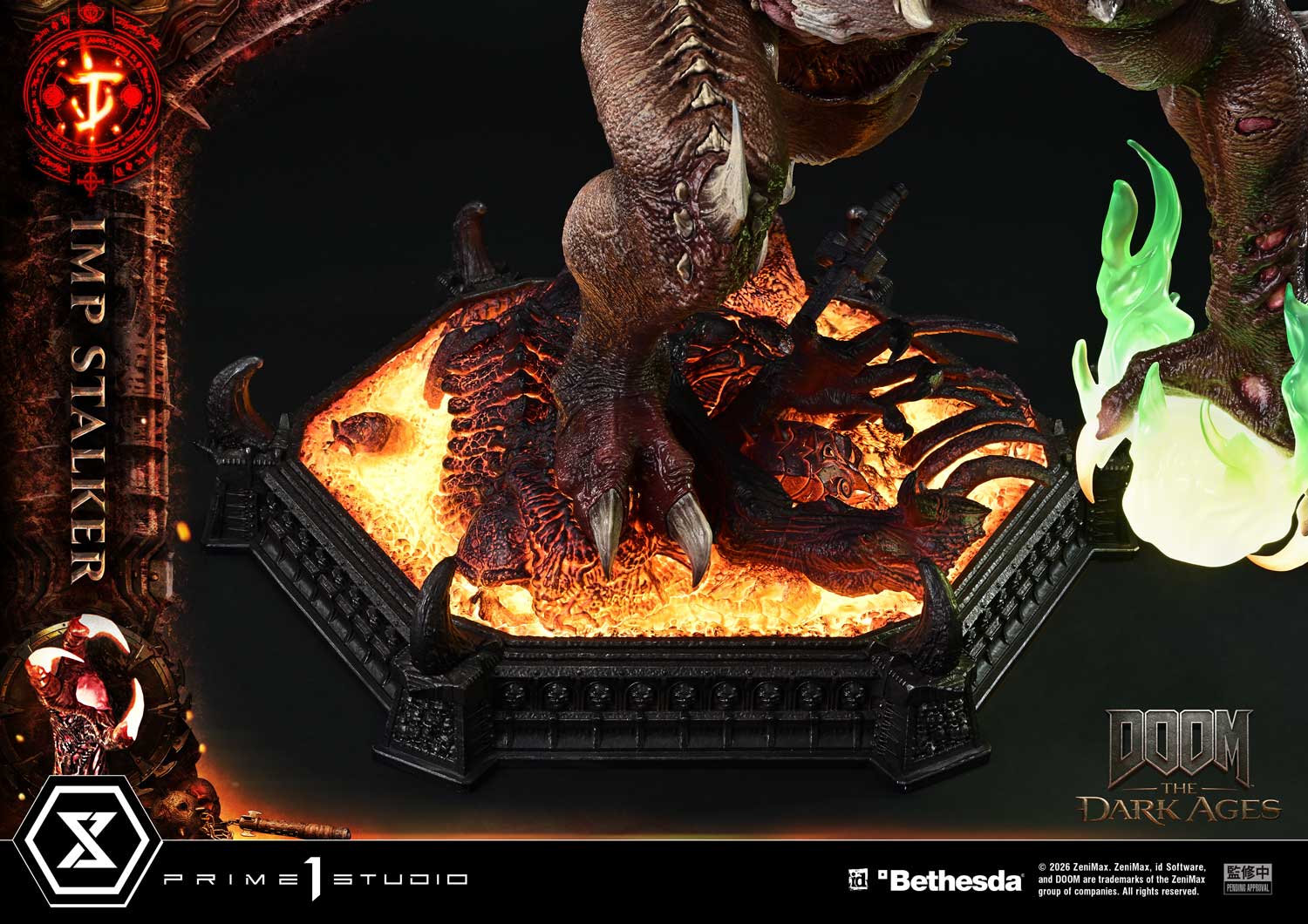 Ultimate Premium Masterline DOOM: The Dark Ages Imp Stalker