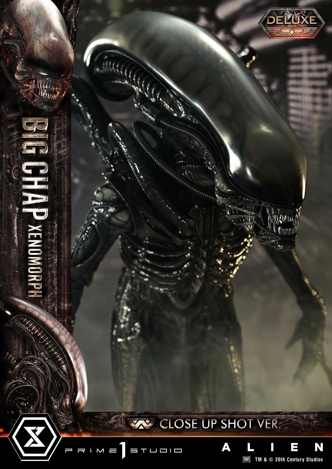 (PRE-ORDER) Museum Masterline XL Alien (Film) Big Chap Xenomorph Close Up Shot Ver. Deluxe Version