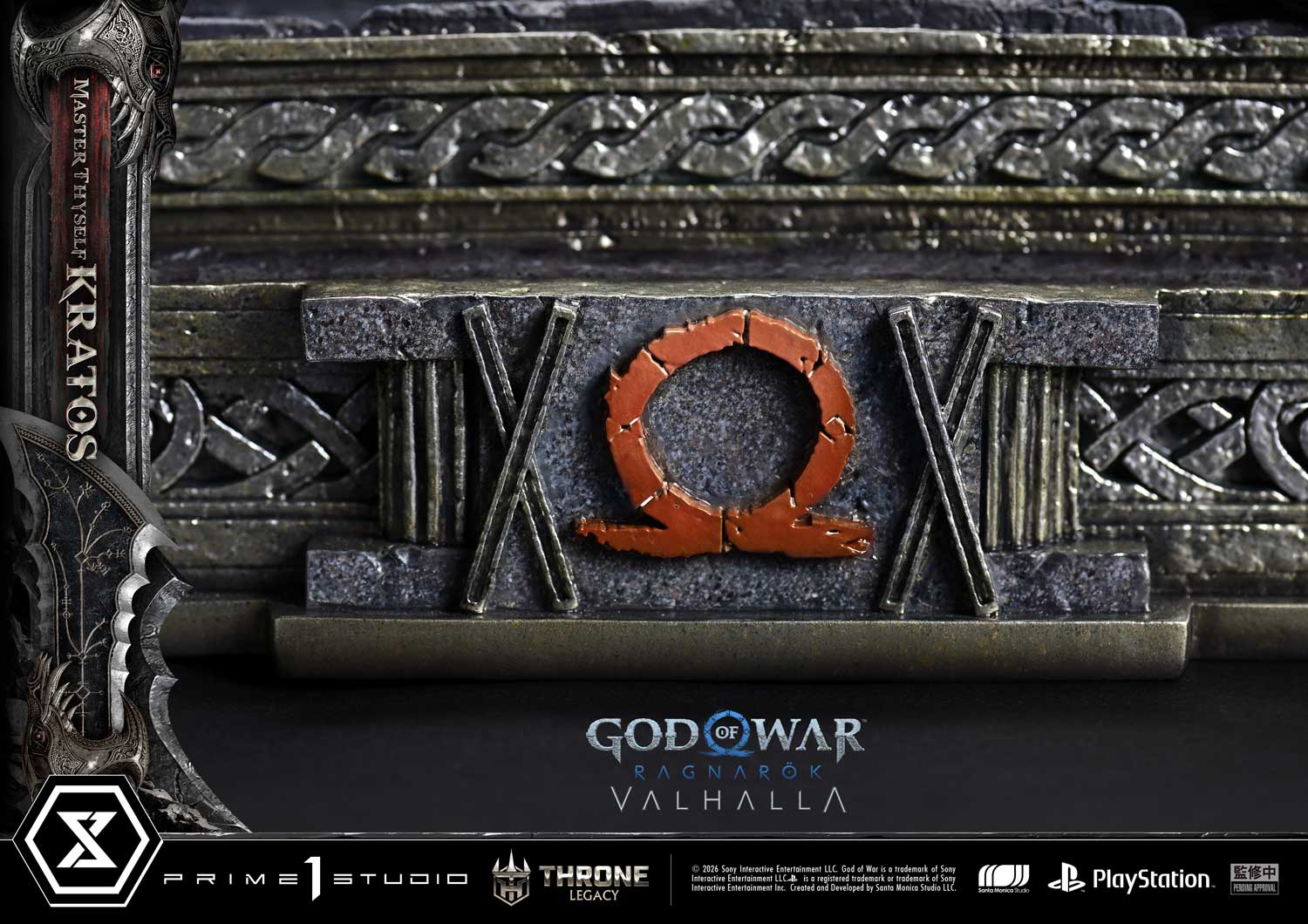 Throne Legacy God of War: Ragnarok Master Thyself Kratos Bonus Version
