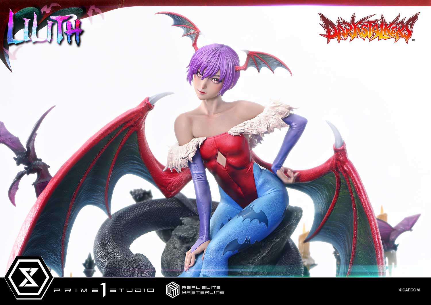 Real Elite Masterline Darkstalkers Lilith Bonus Version
