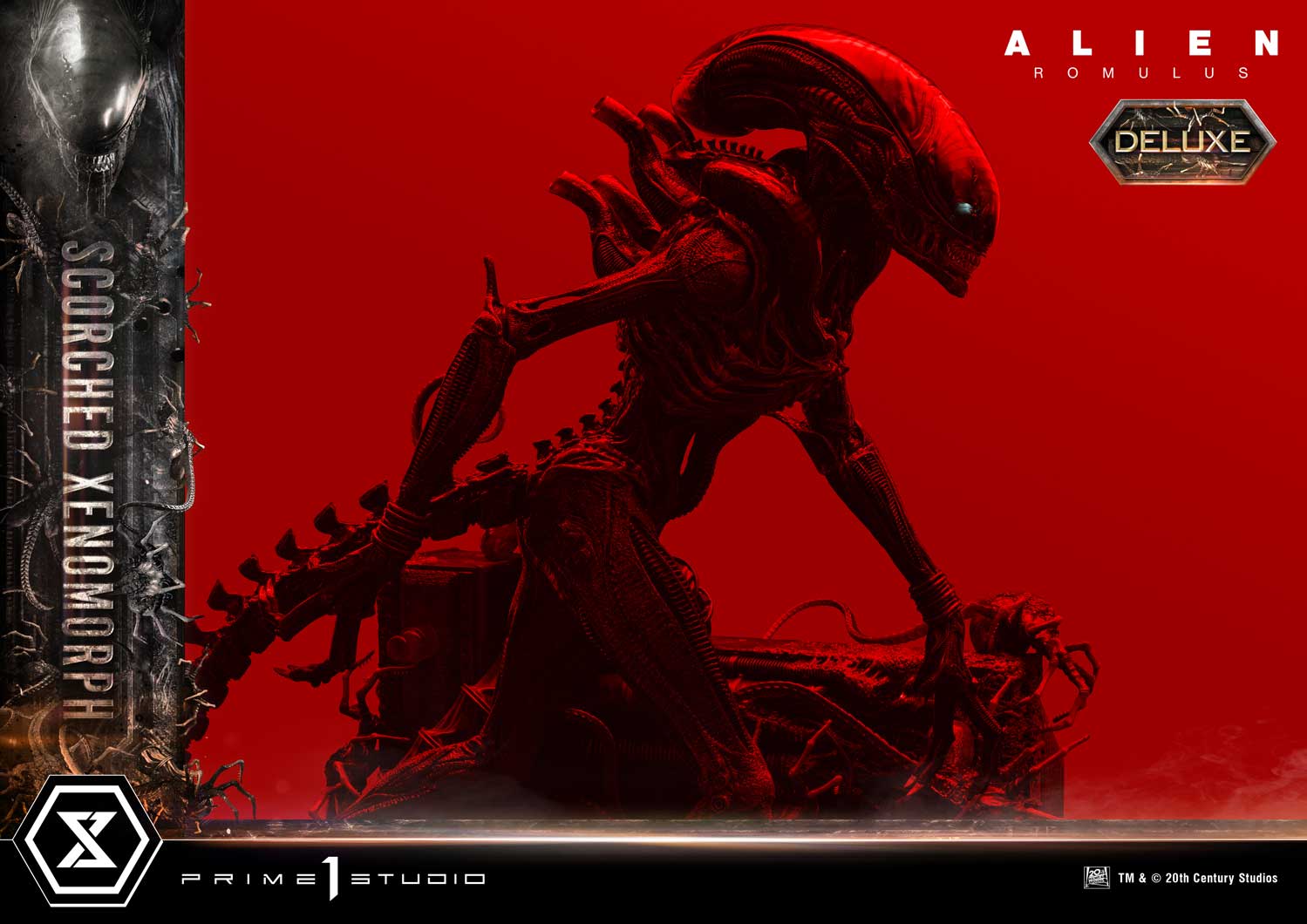 Museum Masterline XL Alien: Romulus Scorched Xenomorph Deluxe Version