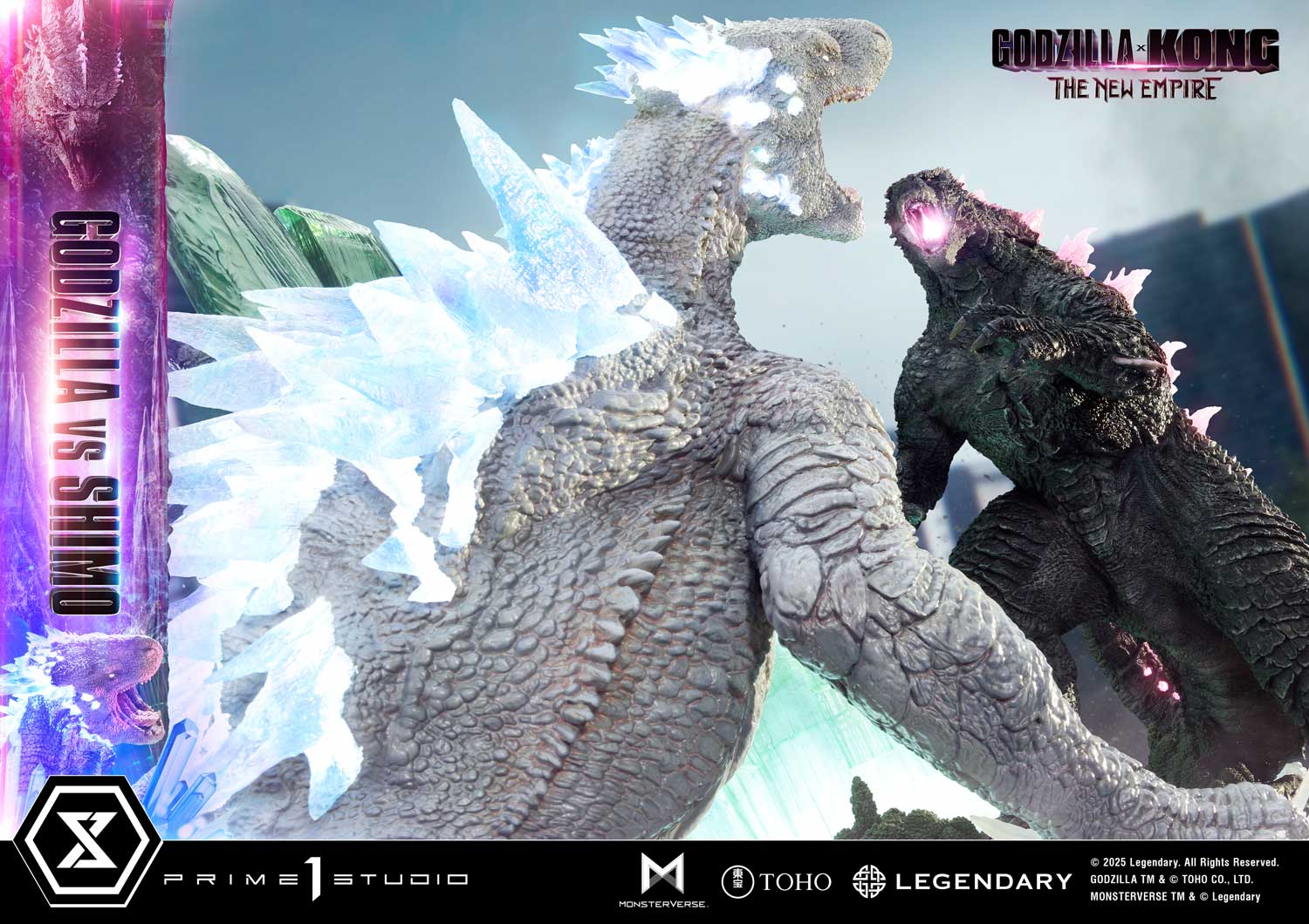 Ultimate Diorama Masterline Godzilla x Kong: The New Empire Godzilla vs Shimo