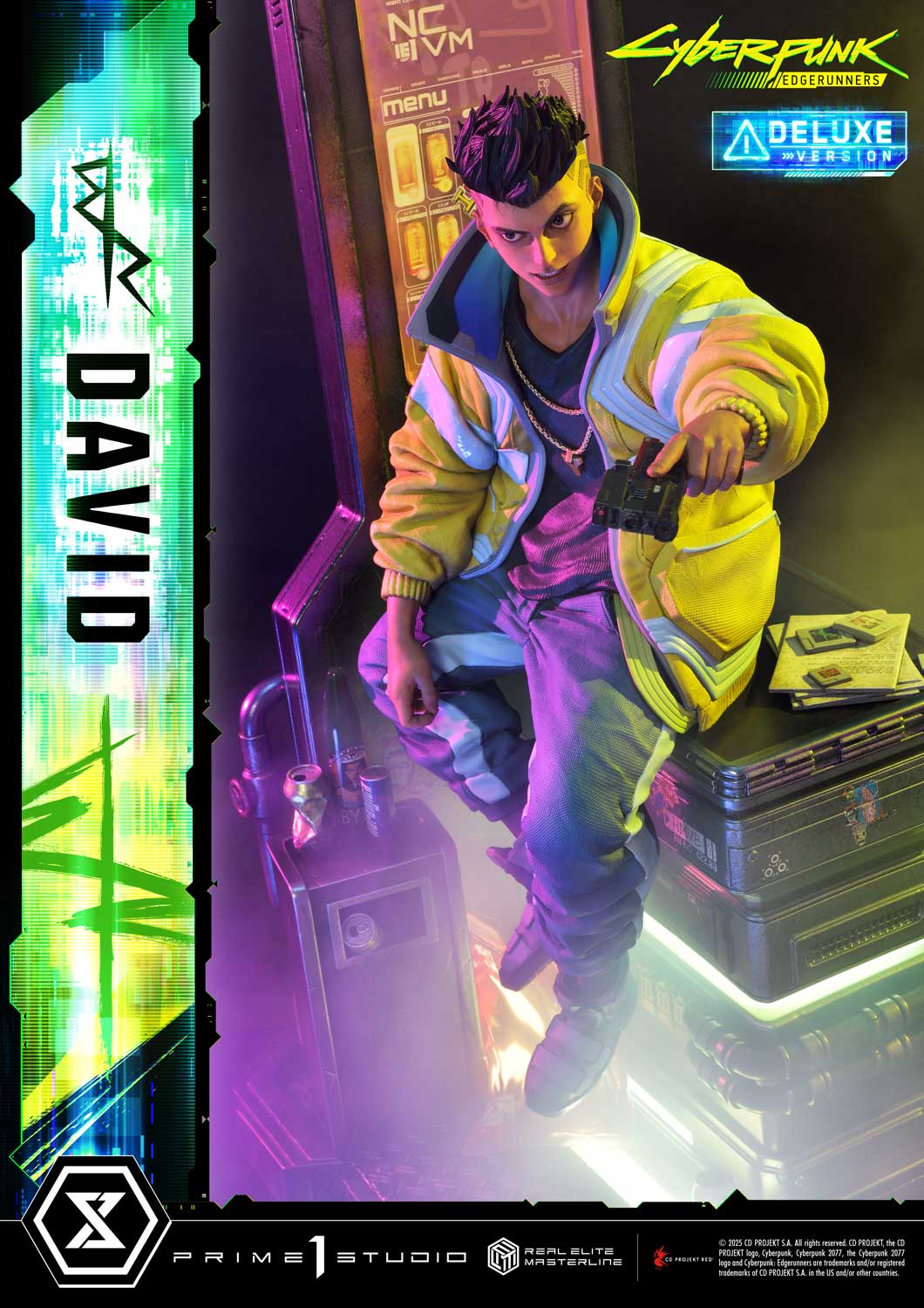 Real Elite Masterline Cyberpunk: Edgerunners David Deluxe Bonus Version
